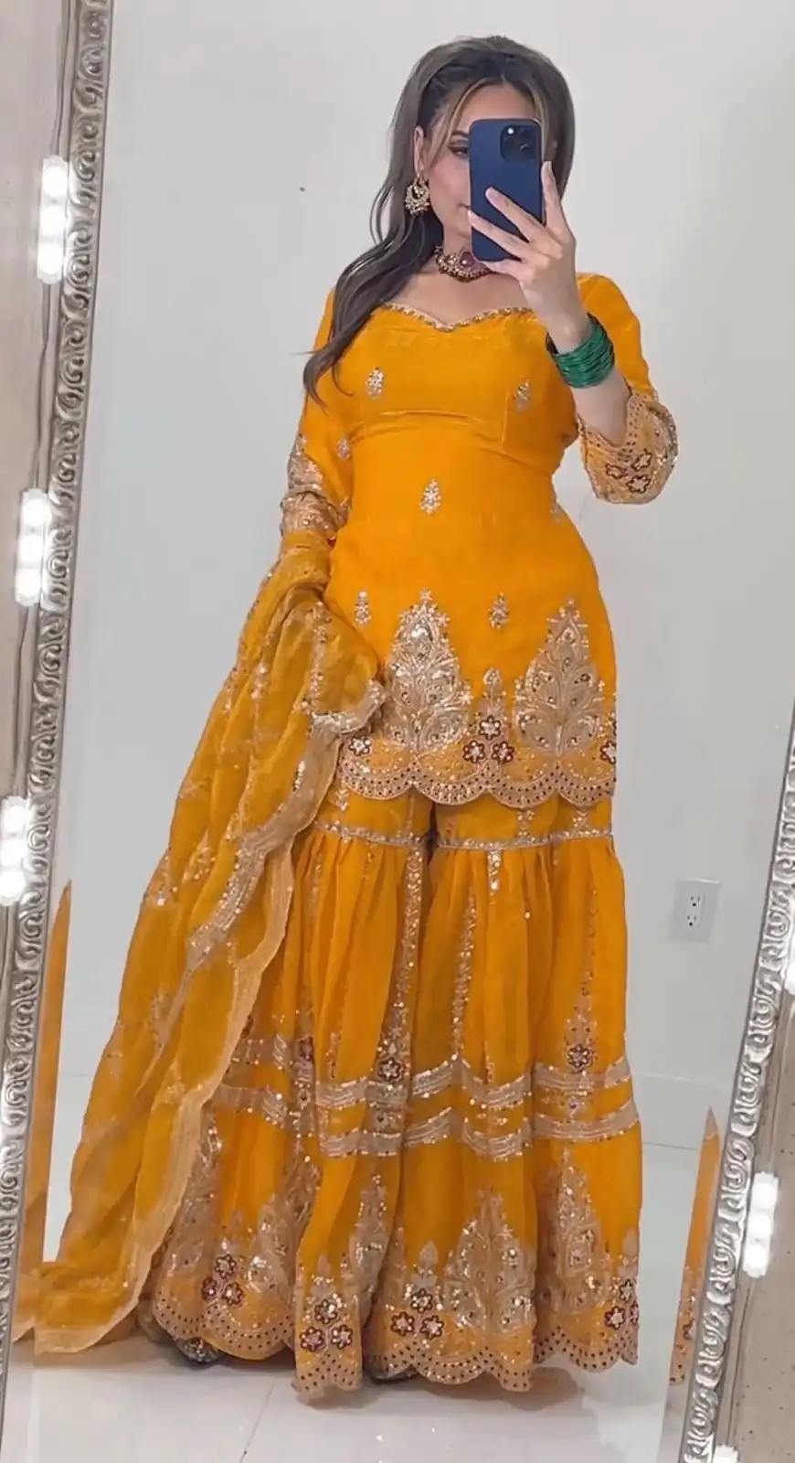 NF 1297 Yellow Fendy Silk Salwar Suitwith Embroidery Work & Lace Work. Now at just ₹2799. Delivery 4-6 Working Days. Shop now. | Jump Suits, Salwar suit, Casual Suits, Creative suits, Designer Suits, Palazzo Suits, Party Wear Suits, Patiala Suits, Straight Suits