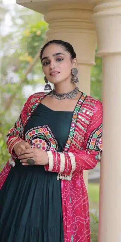 KA 5083 Teal Color Rayon Embroidery Work & Cowrie Work Lehenga Choli . Grab it for ₹2949. Delivery 4-6 Working Days. Shop now. | Lehenga, Bollywood Lehenga, Creative Lehenga, Designer Lehenga, Embroidered Lehenga, Party Wear Lehenga