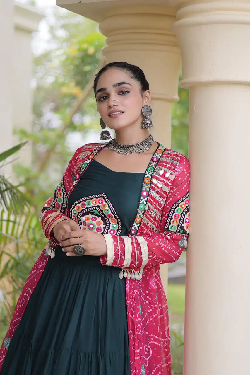 KA 5083 Teal Color Rayon Embroidery Work & Cowrie Work Lehenga Choli . Grab it for ₹2949. Delivery 4-6 Working Days. Shop now. | Lehenga, Bollywood Lehenga, Creative Lehenga, Designer Lehenga, Embroidered Lehenga, Party Wear Lehenga
