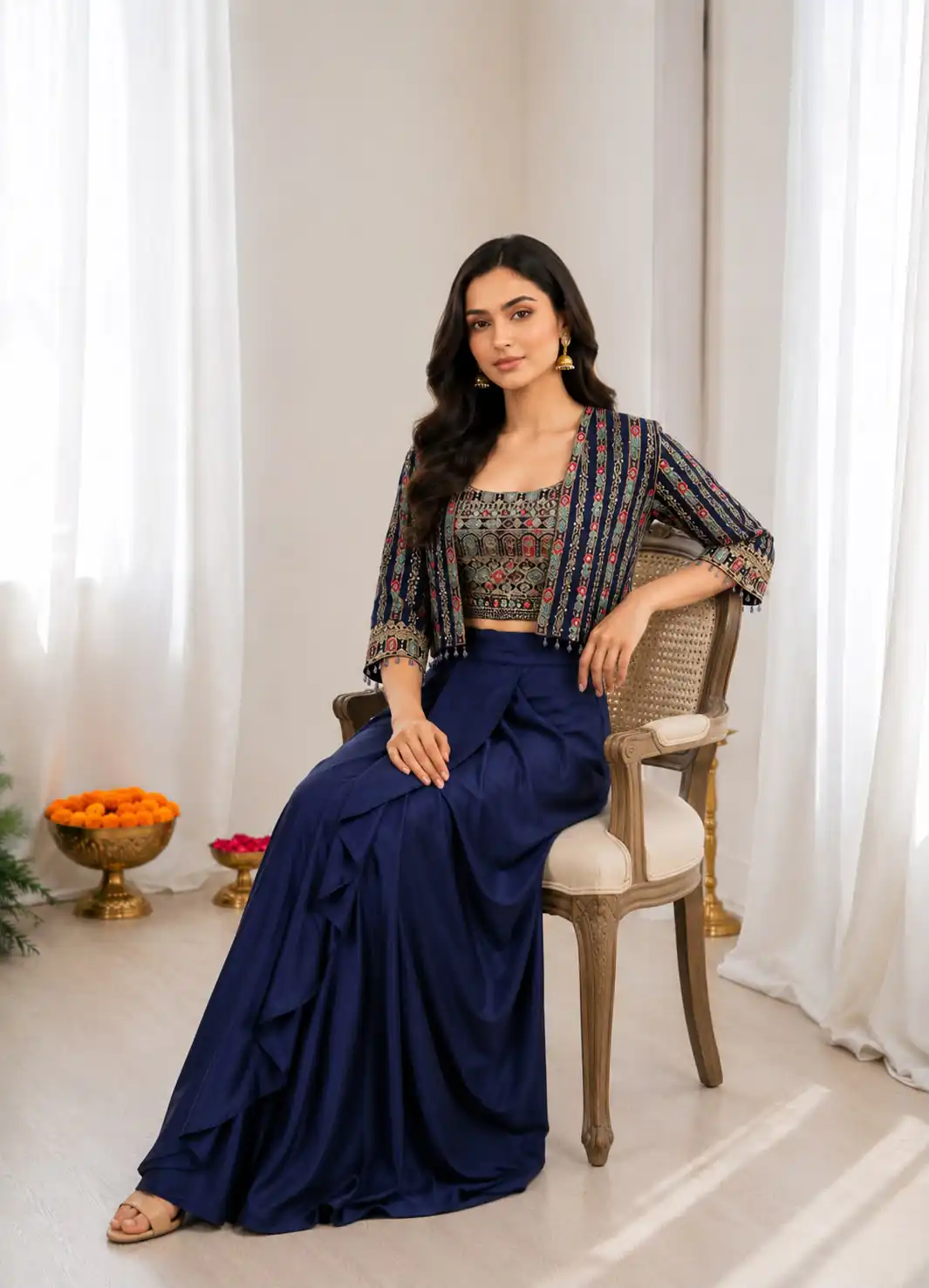 BB 83 Navy Blue Chinon Silk Sequence Work Lehenga Choli Perfect for Wedding, Party, Ganesh Chaturthi, Baby Shower, Makar Affordable Price ₹2399. /- | Lehenga, Bollywood Lehenga, Creative Lehenga, Designer Lehenga, Embroidered Lehenga, Party Wear Lehenga