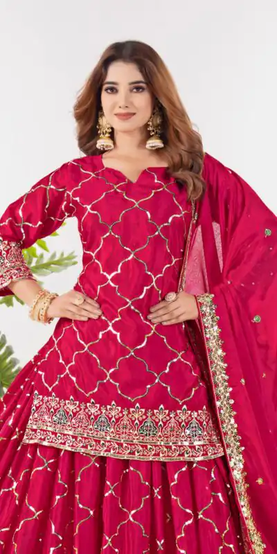 ND 5017 Pink Color Chinon Silk Salwar Suit with Embroidery Work. Online Get it for ₹2319. Delivery 4-6 Working Days. Shop now. | Jump Suits, Salwar suit, Casual Suits, Creative suits, Designer Suits, Palazzo Suits, Party Wear Suits, Patiala Suits, Straight Suits