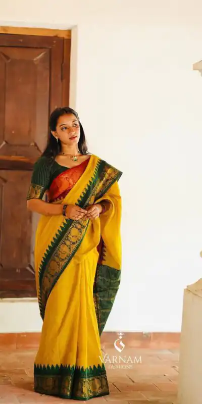 KP 6058 Yellow Soft Lichi Silk Saree with Lace Work & Lace Border. Introductory Price ₹1749. Delivery 4-6 Working Days. Shop now. | Sarees, Bollywood Sarees, Creative Sarees, Designer Sarees, Embroidered Sarees, Ethnic Saree, Modern Digital sarees, Party Wear Sarees