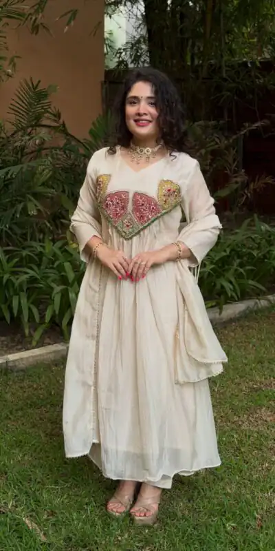 WW 1288 White Mal Chanderi Salwar Suit Perfect for Wedding, Party, Baisakhi, Housewarming, Sangeet – Introductory Price ₹2399. Delivery 4-6 Working D | Jump Suits, Salwar suit, Casual Suits, Creative suits, Designer Suits, Palazzo Suits, Party Wear Suits, Patiala Suits, Straight Suits