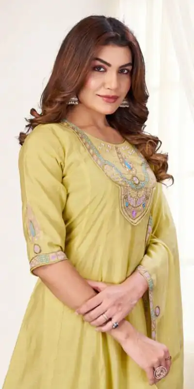 DIVA 171 Yellow Mal Chanderi Salwar Suit Perfect for Wedding, Party, Baisakhi, Housewarming, Sangeet – Introductory Price ₹2449. Delivery 4-6 Working D | Jump Suits, Salwar suit, Casual Suits, Creative suits, Designer Suits, Palazzo Suits, Party Wear Suits, Patiala Suits, Straight Suits