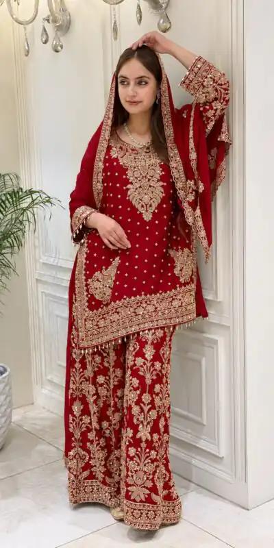 KF 1733 Rust Faux Georgette Salwar Suit with Mirror Work & Embroidery Work. Get it for ₹2849. Delivery 4-6 Working Days. Shop now. | Jump Suits, Salwar suit, Casual Suits, Creative suits, Designer Suits, Palazzo Suits, Party Wear Suits, Patiala Suits, Straight Suits