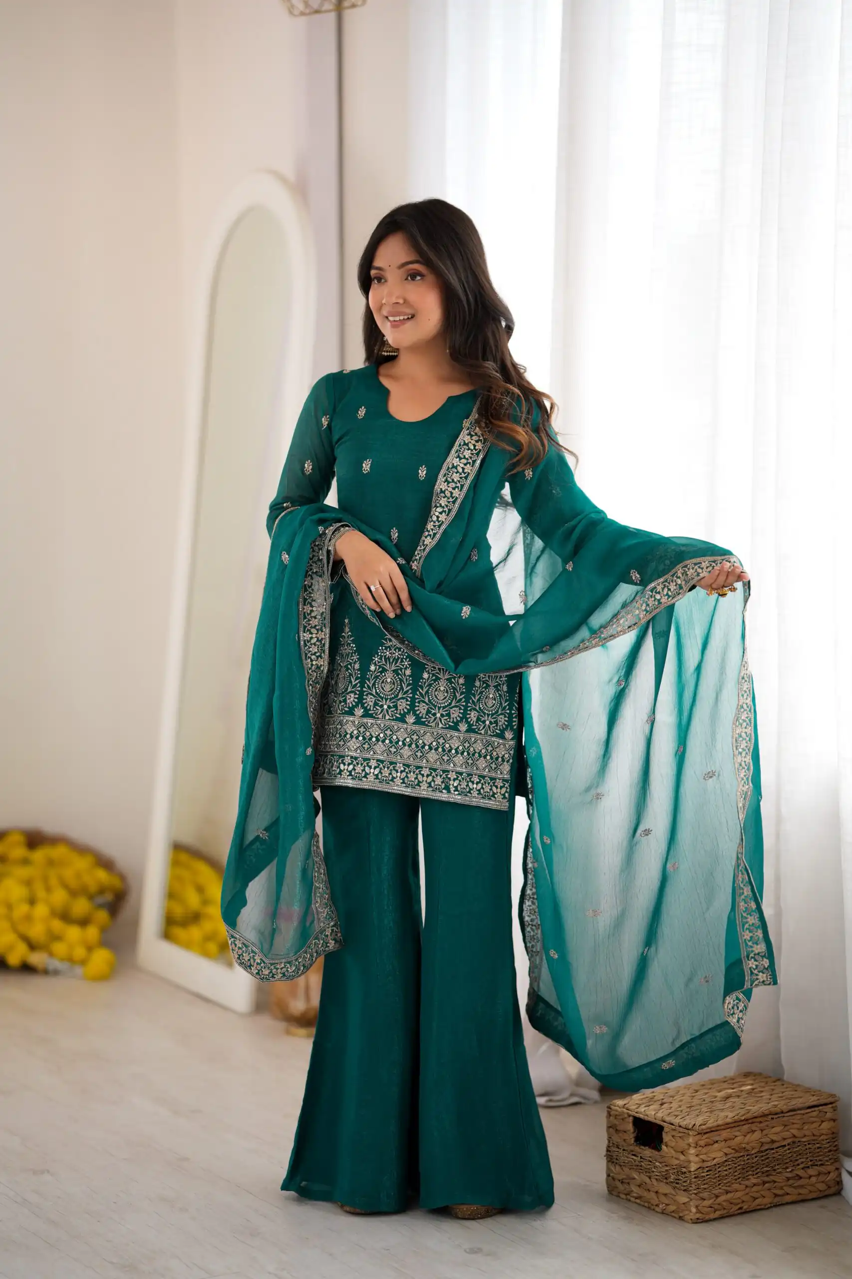 KB 316 Rama Crunchy Silk Salwar Suit with Embroidery Work. Wedding, Party, Festive, Events Best Price ₹2299. Delivery 4-6 Working Days. Shop now. | Jump Suits, Salwar suit, Casual Suits, Creative suits, Designer Suits, Palazzo Suits, Party Wear Suits, Patiala Suits, Straight Suits