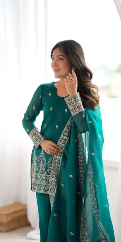 KB 316 Rama Crunchy Silk Salwar Suit with Embroidery Work. Wedding, Party, Festive, Events Best Price ₹2299. Delivery 4-6 Working Days. Shop now. | Jump Suits, Salwar suit, Casual Suits, Creative suits, Designer Suits, Palazzo Suits, Party Wear Suits, Patiala Suits, Straight Suits