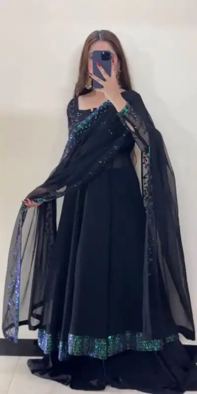 RTC 6012 Navy Blue Faux Georgette Salwar Suit with Mirror Work & Embroidery Work. Get it for ₹2349. Delivery 4-6 Working Days. Shop now. | Jump Suits, Salwar suit, Casual Suits, Creative suits, Designer Suits, Palazzo Suits, Party Wear Suits, Patiala Suits, Straight Suits